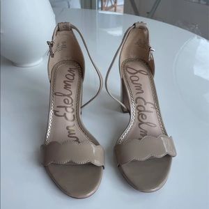 Sam Edelman Odila Nude Patent Leather Size 6